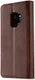 LC.IMEEKE Samsung Galaxy S9 Hoesje Portemonnee Book Case Bruin afbeelding 1