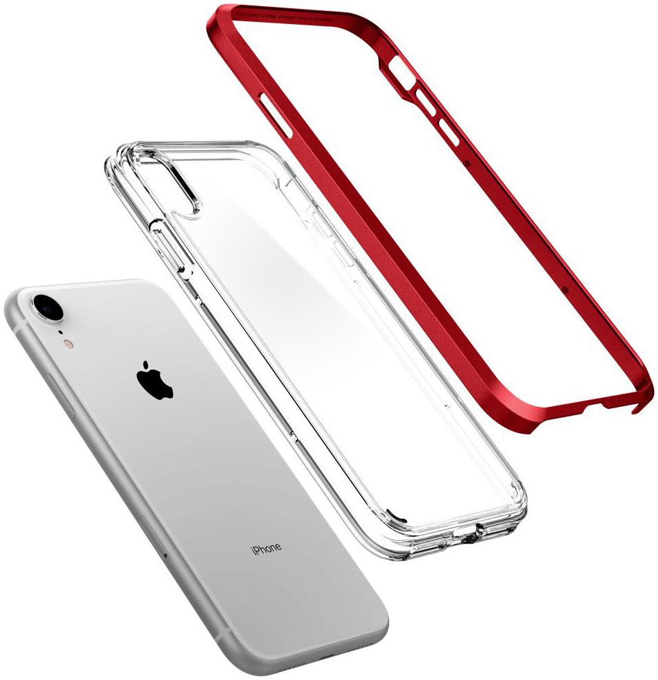 Spigen Neo Hybrid Crystal Case Apple iPhone XR Red afbeelding 2