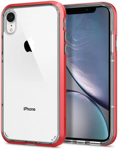 Spigen Neo Hybrid Crystal Case Apple iPhone XR Coral afbeelding 1