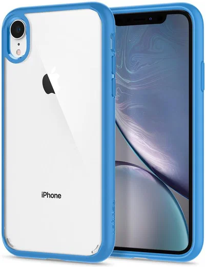 Spigen Crystal Hybrid Case Apple iPhone XR Blue afbeelding 1