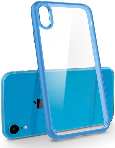 Spigen Crystal Hybrid Case Apple iPhone XR Blue afbeelding 2