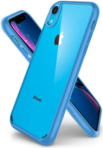 Spigen Crystal Hybrid Case Apple iPhone XR Blue afbeelding 4