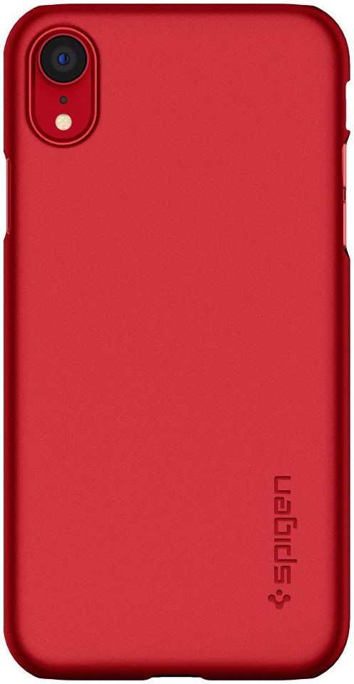 Spigen Thin Fit Case Apple iPhone XR Red afbeelding 2