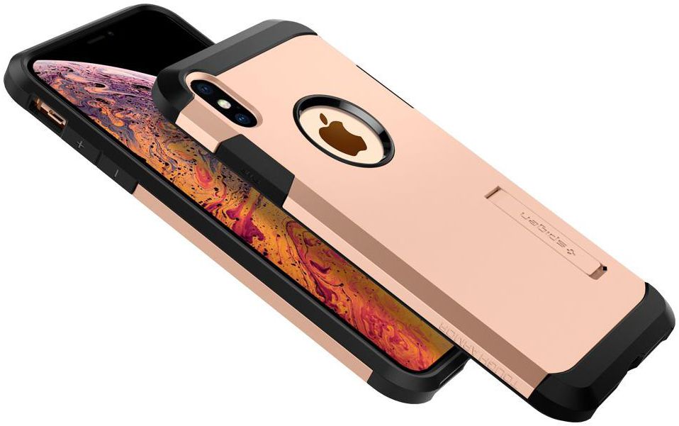 Spigen Tough Armor Case Apple iPhone XS Max Blush Gold afbeelding 3