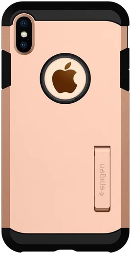 Spigen Tough Armor Case Apple iPhone XS Max Blush Gold afbeelding 5