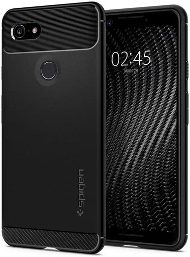 Spigen Rugged Armor Google Pixel 3 Zwart afbeelding 1