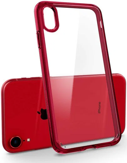 Spigen Ultra Hybrid Case Apple iPhone XR Red afbeelding 2