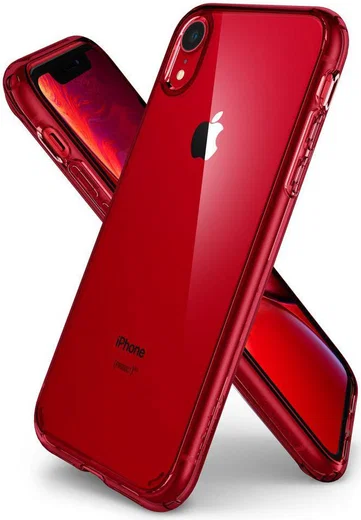 Spigen Ultra Hybrid Case Apple iPhone XR Red afbeelding 8