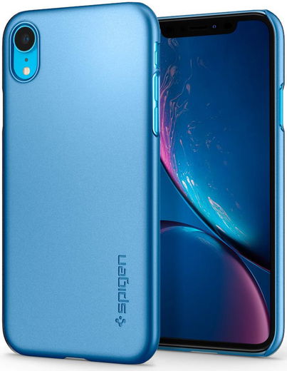 Spigen Thin Fit Case Apple iPhone XR Blue afbeelding 1