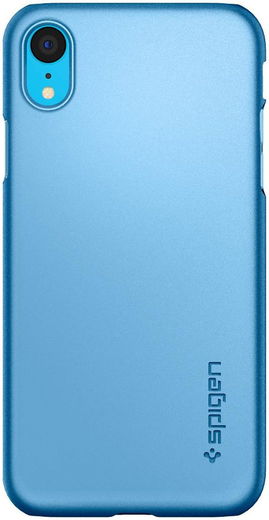 Spigen Thin Fit Case Apple iPhone XR Blue afbeelding 2
