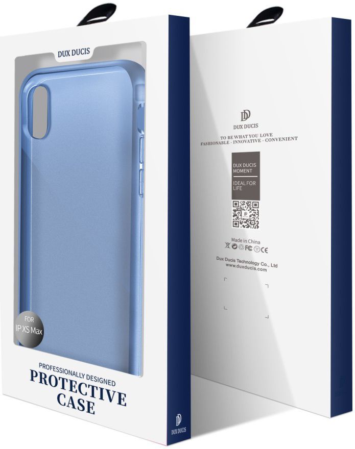 Dux Ducis Light series TPU Hoesje Apple iPhone XS Max Blauw afbeelding 14
