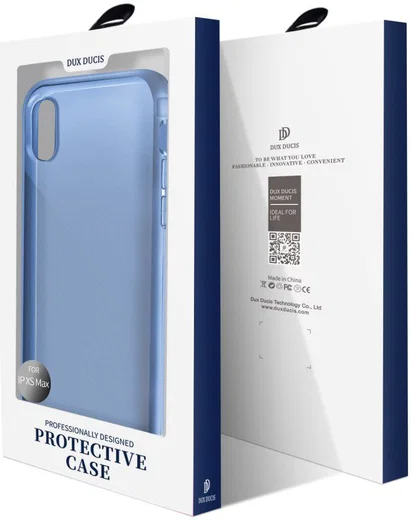 Dux Ducis Light series TPU Hoesje Apple iPhone XS Max Blauw afbeelding 14