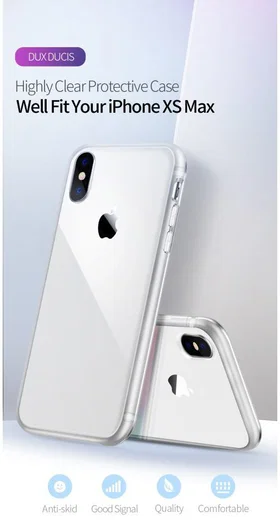 Dux Ducis Light series TPU Hoesje Apple iPhone XS Max Blauw afbeelding 6
