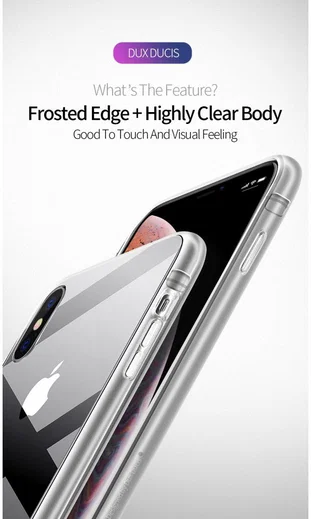 Dux Ducis Light series TPU Hoesje Apple iPhone XS Max Blauw afbeelding 7