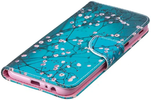 Samsung Galaxy J6 Plus Portemonnee Hoesje blossom afbeelding 7