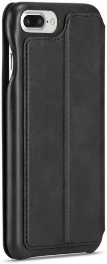 Apple iPhone 7 / 8 Plus Retro Style Kaarthouder Bookcase Hoesje Zwart afbeelding 4