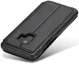 Samsung Galaxy S9 Retro Lederen Bookcase Hoesje met Kaarthouder Zwart afbeelding 9