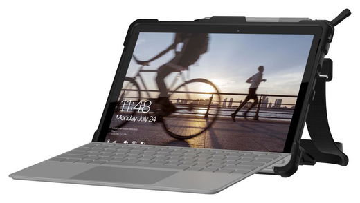 Urban Armor Gear Plasma Microsoft Surface Go / Go 2 / 3 / 4 Hoes Ice afbeelding 8