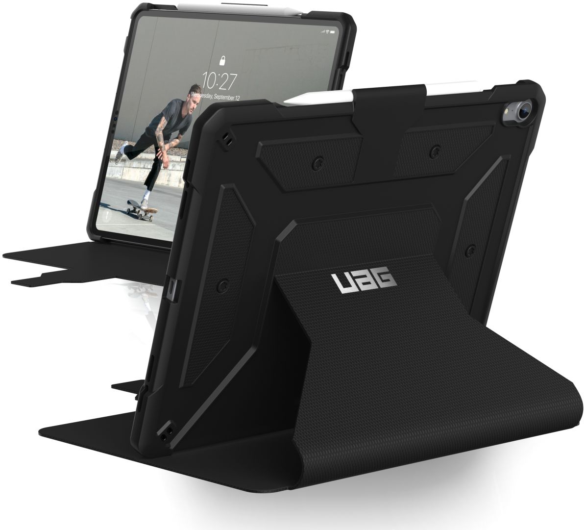 Urban Armor Gear Metropolis Case iPad Pro 11 (2018) Zwart afbeelding 1