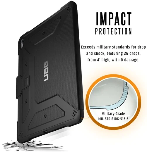 Urban Armor Gear Metropolis Case iPad Pro 11 (2018) Zwart afbeelding 4