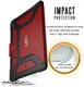 Urban Armor Gear Metropolis Case iPad Pro 12.9 2018 Magma afbeelding 5