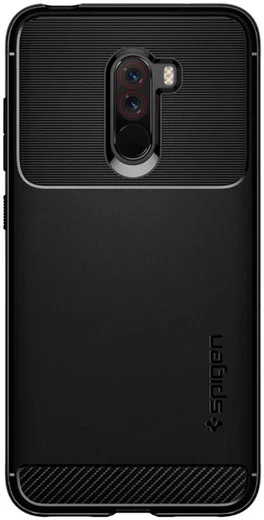 Spigen Rugged Armor Xiaomi Pocophone F1 Zwart afbeelding 5