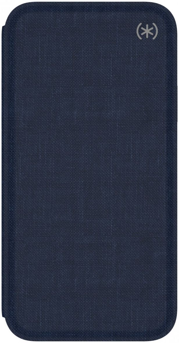 Speck Presidio Kunstleren Booklet Hoesje Apple iPhone XS Blauw afbeelding 6