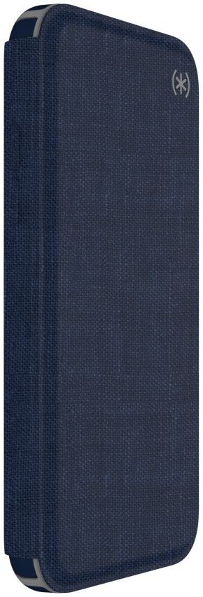 Speck Presidio Kunstleren Booklet Hoesje Apple iPhone XS Blauw afbeelding 7
