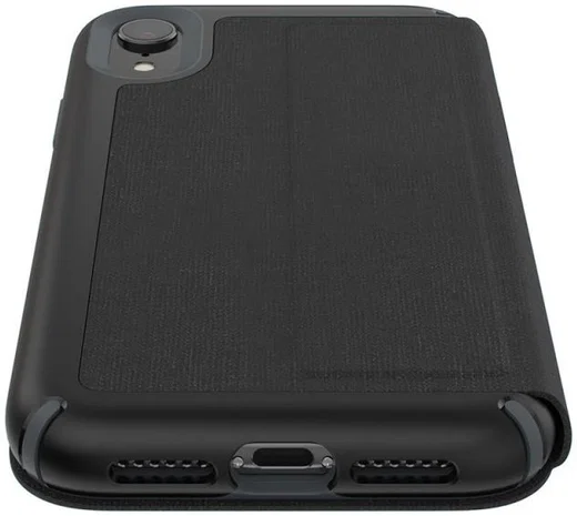 Speck Presidio Apple iPhone XR Leren Bookcase Zwart Pashouder afbeelding 5