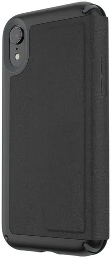 Speck Presidio Apple iPhone XR Leren Bookcase Zwart Pashouder afbeelding 7