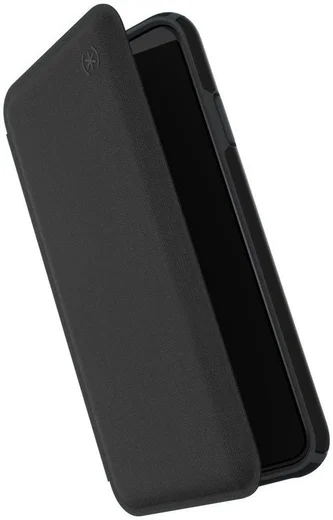 Speck Presidio Apple iPhone XS Max Leren Bookcase Zwart Pashouder afbeelding 7