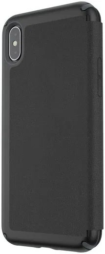 Speck Presidio Apple iPhone XS Max Leren Bookcase Zwart Pashouder afbeelding 6