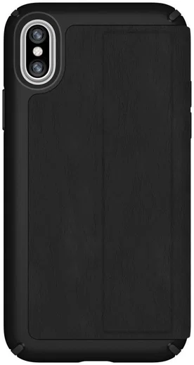 Speck Presidio Apple iPhone X/XS Leren Bookcase Zwart Pashouder afbeelding 9