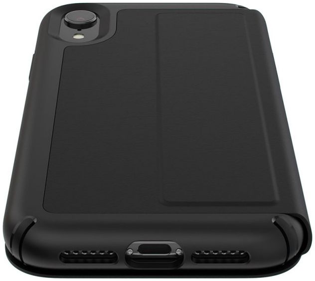 Speck Presidio Echt Leren Book Case Apple iPhone XR Hoesje Zwart afbeelding 7