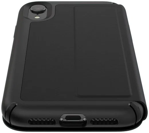 Speck Presidio Echt Leren Book Case Apple iPhone XR Hoesje Zwart afbeelding 7
