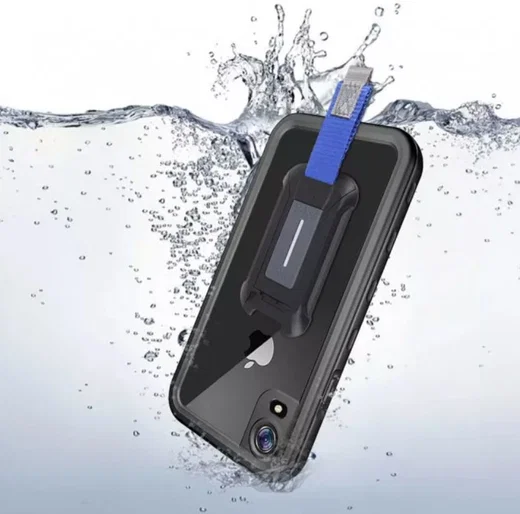 Armor X MX-Series Apple iPhone XR Waterdicht Hoesje Transparant Zwart afbeelding 2