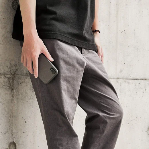 RhinoShield SolidSuit Microfiber iPhone X Hoesje Zwart afbeelding 4