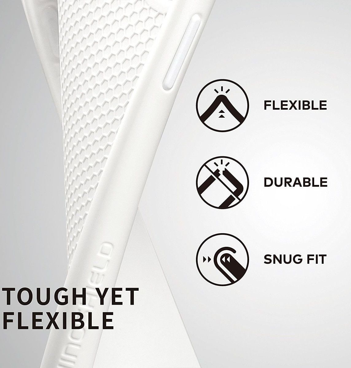 RhinoShield SolidSuit Light Walnut iPhone XR Hoesje afbeelding 2