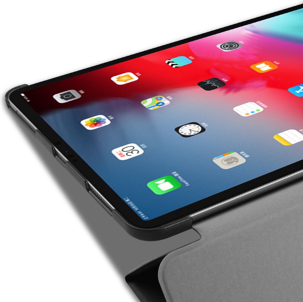 Dux Ducis Apple iPad Pro 12.9-inch (2018) Tri-fold Hoes Zwart afbeelding 3