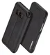 Samsung Galaxy S8 Retro Lederen Bookcase Hoesje met Kaarthouder Zwart afbeelding 2
