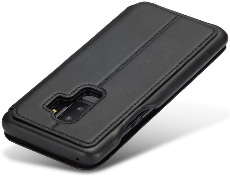 Samsung Galaxy S9 Plus Retro Lederen Hoesje met Kaarthouder Zwart afbeelding 10
