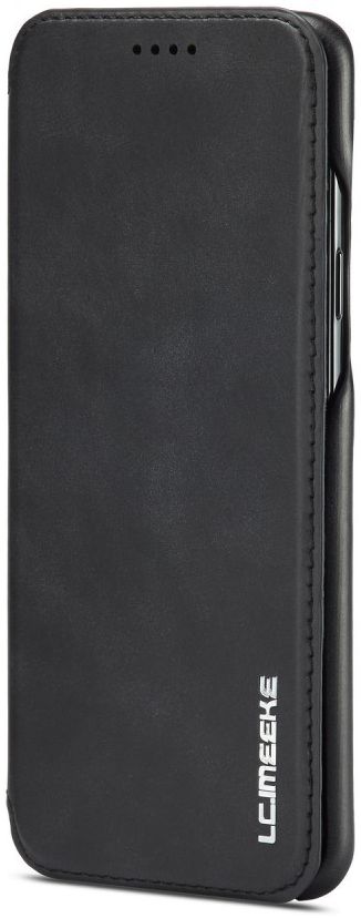 Samsung Galaxy S9 Plus Retro Lederen Hoesje met Kaarthouder Zwart afbeelding 6