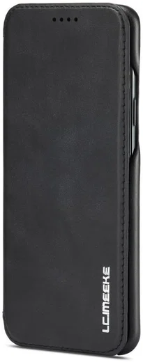 Samsung Galaxy S9 Plus Retro Lederen Hoesje met Kaarthouder Zwart afbeelding 6