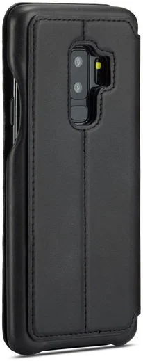 Samsung Galaxy S9 Plus Retro Lederen Hoesje met Kaarthouder Zwart afbeelding 7
