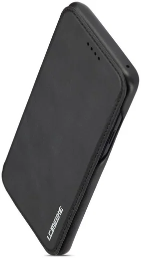 Samsung Galaxy S9 Plus Retro Lederen Hoesje met Kaarthouder Zwart afbeelding 8