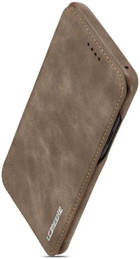 Samsung Galaxy S9 Retro Lederen Bookcase Hoesje met Kaarthouder Coffee afbeelding 7