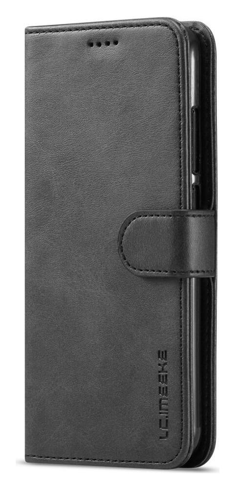 Xiaomi Mi A2 Lite Lederen Wallet Bookcase Hoesje Zwart afbeelding 4