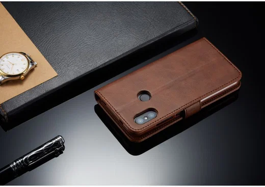 Xiaomi Mi A2 Lite Hoesje Wallet Book Case Kunst Leer Bruin afbeelding 12