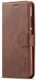Xiaomi Mi A2 Lite Hoesje Wallet Book Case Kunst Leer Bruin afbeelding 2