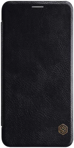 Nillkin Qin Series Flip Hoesje Samsung Galaxy A7 (2018) Zwart afbeelding 2